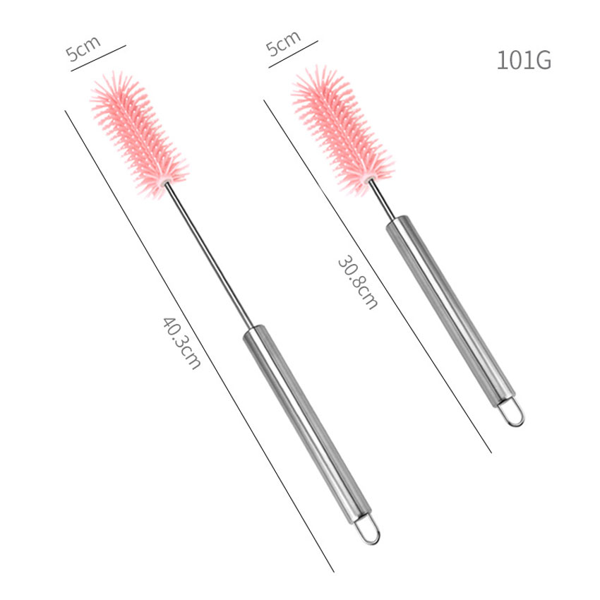 003 반자동 회전 브러쉬 커피잔 우유병 텀블러 세척 브러쉬