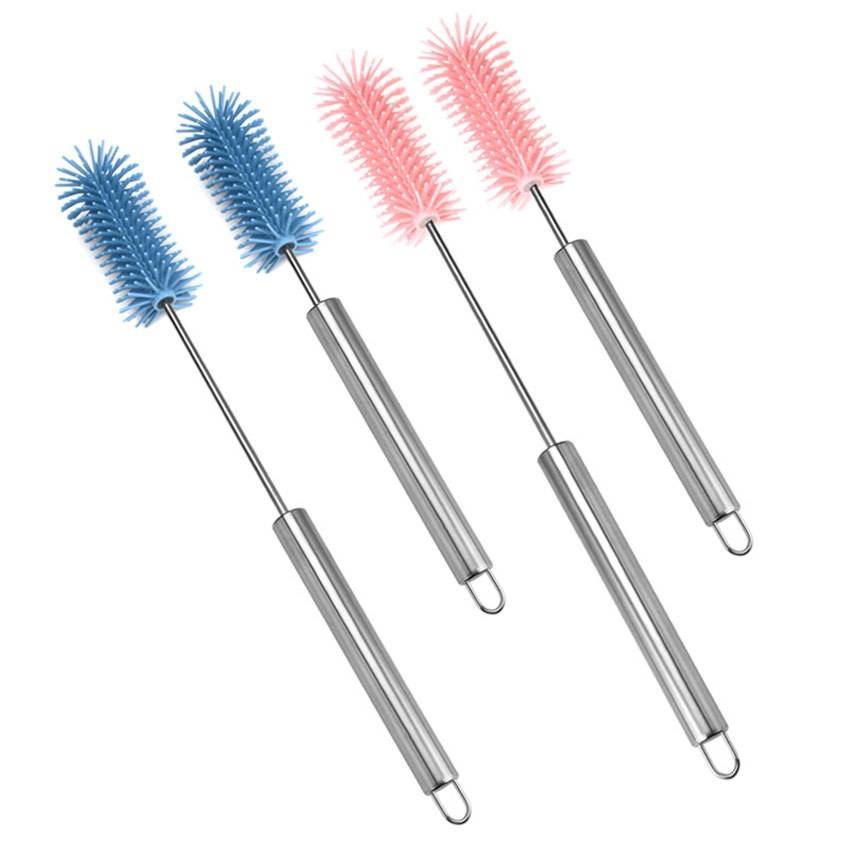 003 반자동 회전 브러쉬 커피잔 우유병 텀블러 세척 브러쉬